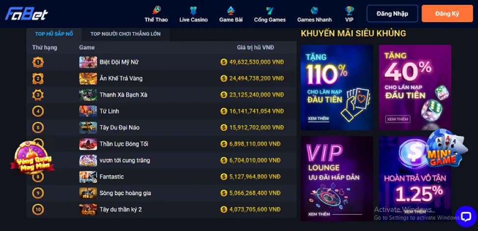 Các kênh liên hệ go9